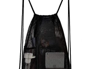 Heavy Duty Mesh Drawstring Bag for Soccer Ball