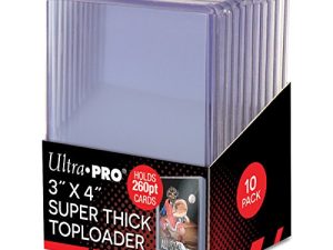 Ultra Pro Super Thick 260PT Toploader 10ct Pack 85238