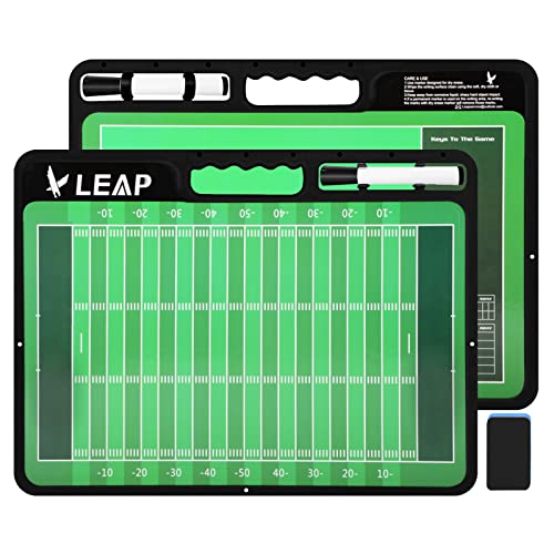 LEAP Coach Board Premium Tactical Clipboard Two Sides with Full & Half Court Dry Erase Marker Board for Basketball LEAP Coach Board Premium Tactical Clipboard Two Sides with Full & Half Court Dry Erase Marker Board for Basketball