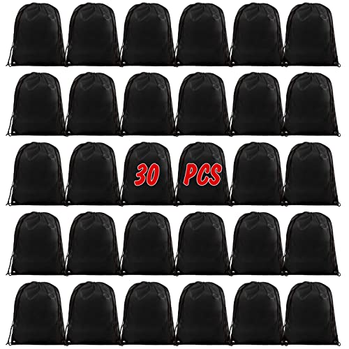 30 Pack Black Drawstring Bags Mesh Drawstring Backpack Bulk DIY Cinch Bag for Women Men 30 Pack Black Drawstring Bags Mesh Drawstring Backpack Bulk DIY Cinch Bag for Women Men