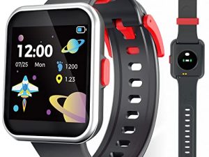 Toys for 5-16 Year Old Boys Kids Fitness Tracker Watch Waterproof Smart Watch for Kids with Body Temperature & Sleep Monitor