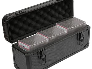 Graded Card Storage Box - Graded Card Case Compatible with 50+ BGS PSA CSG FGS Graded Sports Cards