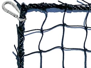 JFN #18 Twisted Knotted Nylon Baseball Backstop Net