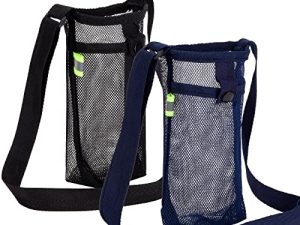 Tainehs Water Bottle Holder Water Bottle Carrier with Adjustable Shoulder Strap Beach Bottle Bag Water Bottle Sling Dog Water Bottle Sleeve for Sports Gym Hiking Camping Walking