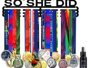 PEUDOSO Medal Hanger Display - Awards Ribbon Holder Display