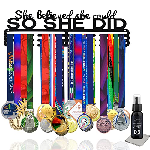PEUDOSO Medal Hanger Display - Awards Ribbon Holder Display PEUDOSO Medal Hanger Display - Awards Ribbon Holder Display