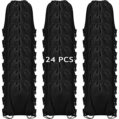 RLGPBON 24 Pack Drawstring Backpack Bulk Sport Bags Cinch Sack with String DIY Gym Sports Sackpack for Boys Girls Women Men RLGPBON 24 Pack Drawstring Backpack Bulk Sport Bags Cinch Sack with String DIY Gym Sports Sackpack for Boys Girls Women Men