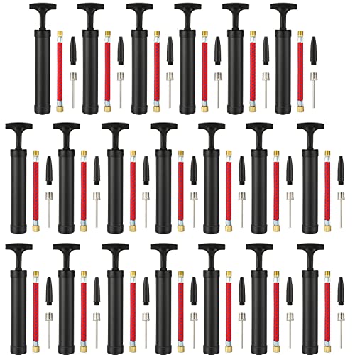 20 Set Ball Pump Kit Portable Hand Air Ball Pump for Sports Balls Inflator with Needle Extension Hose Soccer Pump for Football Basketball Volleyball Water Balloon Christmas Child Shoeboxes 20 Set Ball Pump Kit Portable Hand Air Ball Pump for Sports Balls Inflator with Needle Extension Hose Soccer Pump for Football Basketball Volleyball Water Balloon Christmas Child Shoeboxes