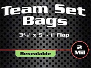 BCW Resealable Team Set Bags - 400 ct
