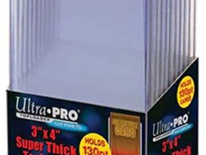 2 Ultra Pro 130pt Top Loaders 20 Total (2 10ct Packs) Fits cards up to 130 Point Thick