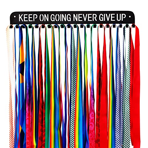 LZHZH Medal Holder Display Hanger Rack Frame - Sturdy Black Metal Wall Mount,Easy to Install 20PCS Hooks LZHZH Medal Holder Display Hanger Rack Frame - Sturdy Black Metal Wall Mount,Easy to Install 20PCS Hooks