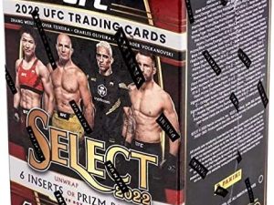 2022 Panini Select UFC New Factory Sealed Blaster Box - 6 Packs - 24 Trading Cards