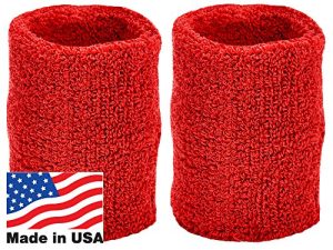 Unique Sports Performance Athletic Pair of Wristbands