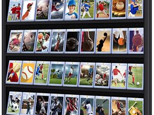 Mlikero Baseball Card Display Case