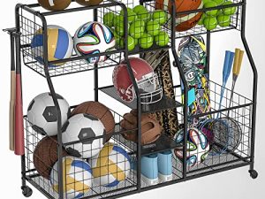 Garage Sports Equipment Organizer